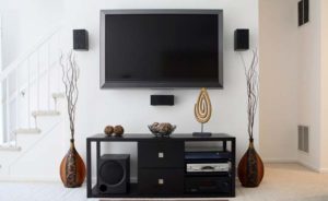 Home theater installation service